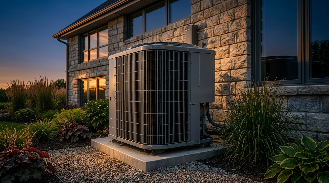 High-efficiency HVAC systems installed at a premium residence